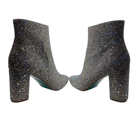 Betsy Johnson SB Cady Rhinestone SZ -8 - Picture 3 of 5